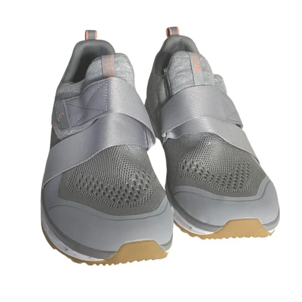 TIEM Slipstream Grey Cycling Shoes Slip On Breathable Mesh Womens Size 11.5 - Picture 2 of 9